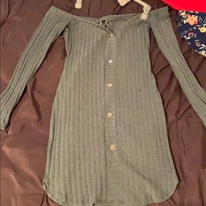 Windsor olive green mini bodycon dress